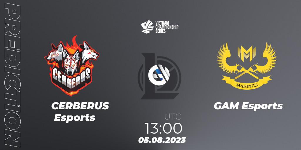 CERBERUS Esports - GAM Esports: прогноз. 05.08.23, LoL, VCS Dusk 2023