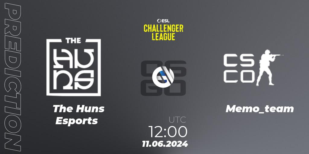The Huns Esports - Memo_team: прогноз. 11.06.2024 at 12:00, Counter-Strike (CS2), ESL Challenger League Season 47 Relegation: Asia