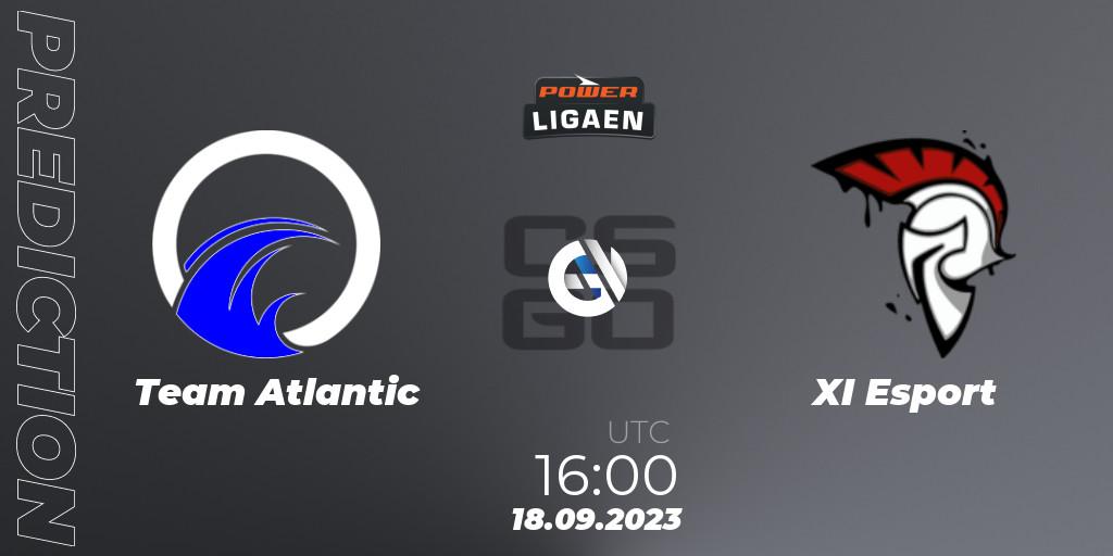 Team Atlantic - XI Esport: прогноз. 18.09.2023 at 16:00, Counter-Strike (CS2), POWER Ligaen Season 24 Finals