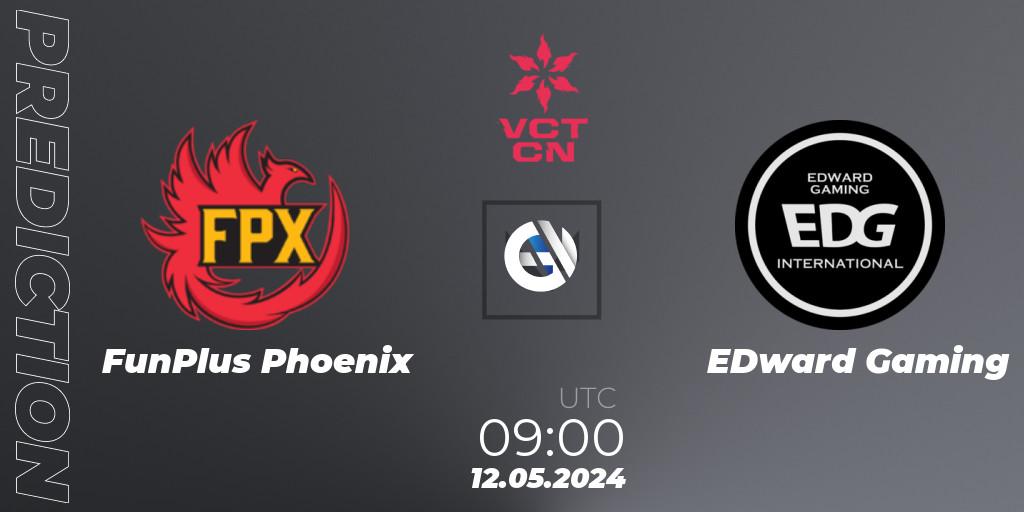 FunPlus Phoenix - EDward Gaming: прогноз. 12.05.2024 at 09:00, VALORANT, VCT 2024: China Stage 1