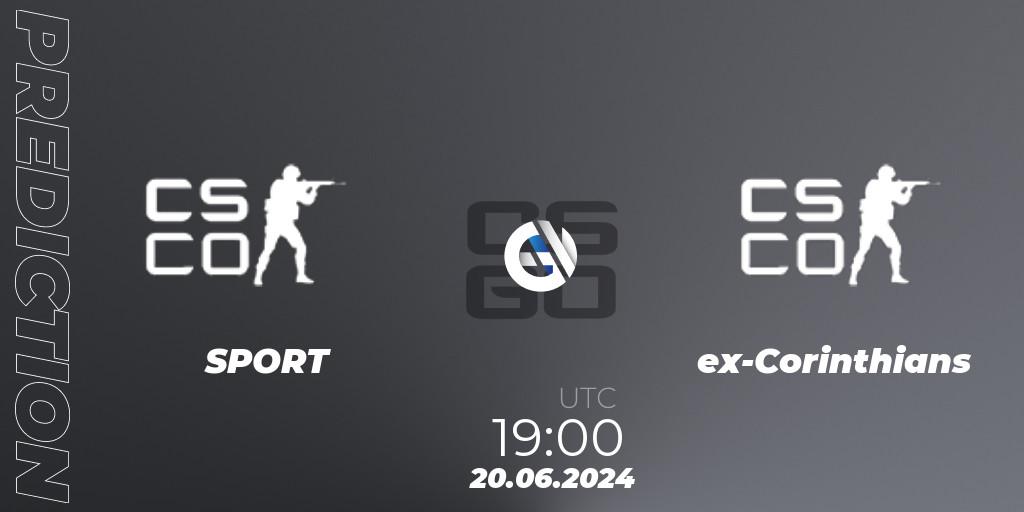 ESports Recife - Ex-Corinthians Esports: прогноз. 20.06.2024 at 19:00, Counter-Strike (CS2), Gamers Club Liga Série A: June 2024