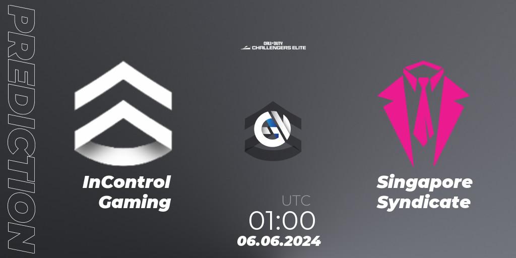 InControl Gaming - Singapore Syndicate: прогноз. 06.06.2024 at 00:00, Call of Duty, Call of Duty Challengers 2024 - Elite 3: NA