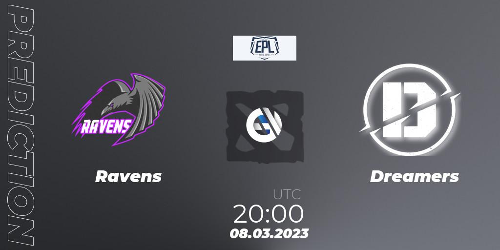 Ravens - Dreamers: прогноз. 08.03.23, Dota 2, European Pro League World Series America Season 4