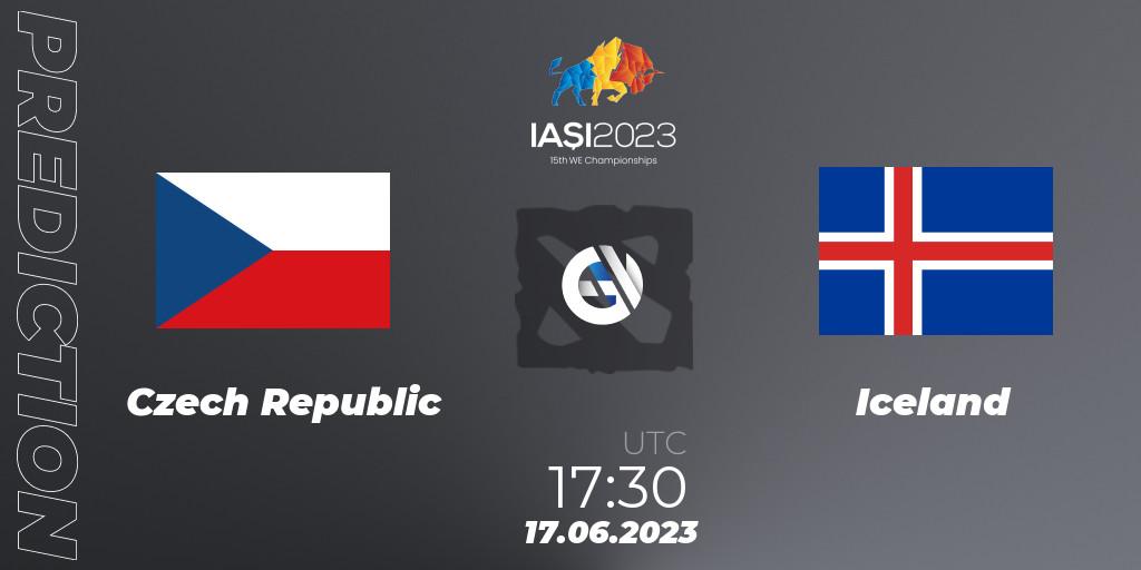Czech Republic - Iceland: прогноз. 17.06.2023 at 17:30, Dota 2, IESF Europe A Qualifier 2023