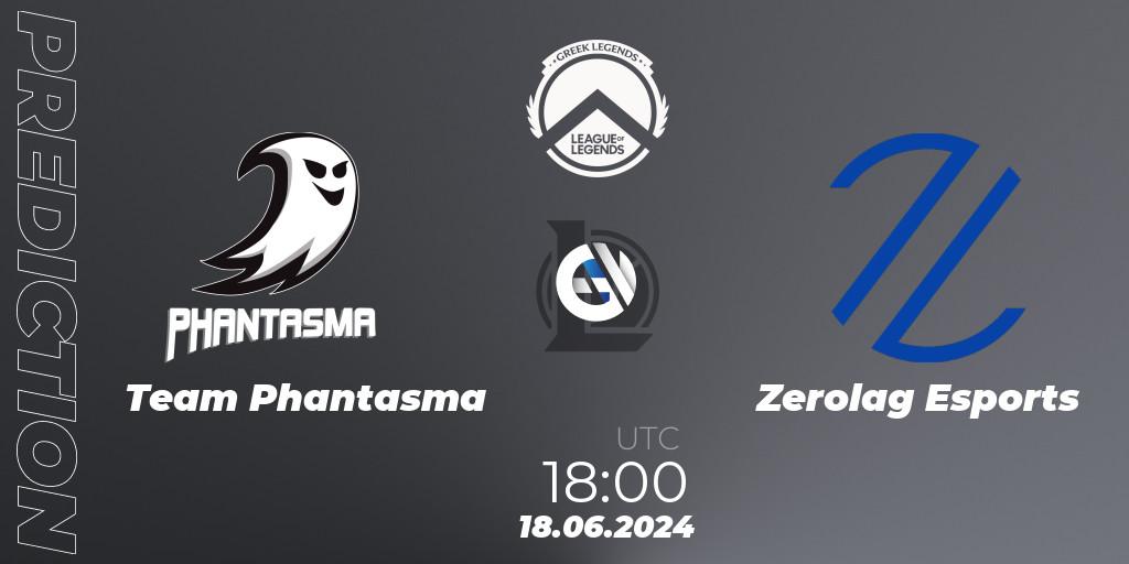 Team Phantasma - Zerolag Esports: прогноз. 18.06.2024 at 18:00, LoL, GLL Summer 2024