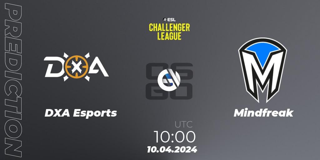 DXA Esports - Mindfreak: прогноз. 10.04.24, CS2 (CS:GO), ESL Challenger League Season 47: Oceania