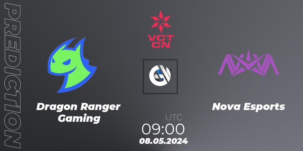 Dragon Ranger Gaming - Nova Esports: прогноз. 08.05.2024 at 11:30, VALORANT, VCT 2024: China Stage 1