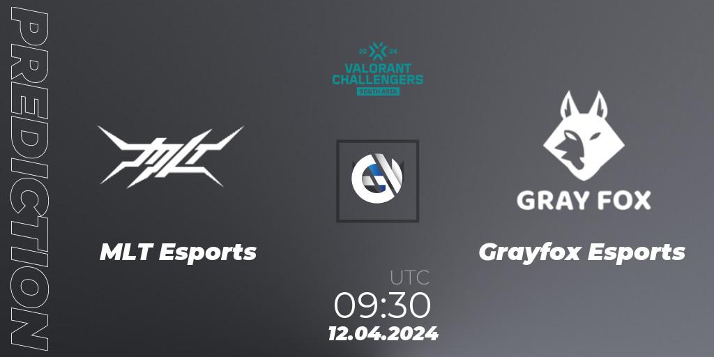 MLT Esports - Grayfox Esports: прогноз. 12.04.24, VALORANT, VALORANT Challengers 2024 South Asia: Split 1 - Cup 2