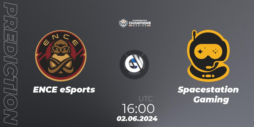 ENCE eSports - Spacestation Gaming: прогноз. 02.06.2024 at 16:00, Overwatch, Overwatch Champions Series 2024 Major