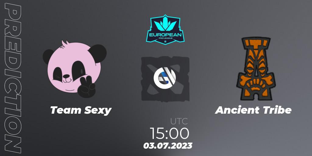 Team Sexy - Ancient Tribe: прогноз. 03.07.2023 at 15:09, Dota 2, European Pro League Season 10