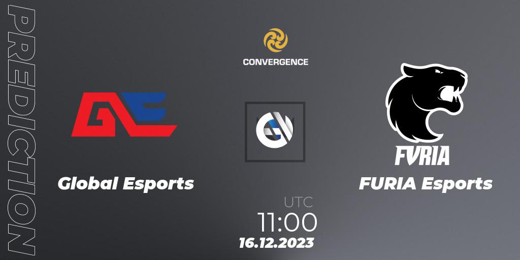 Global Esports - FURIA Esports: прогноз. 16.12.2023 at 11:30, VALORANT, Convergence 2023