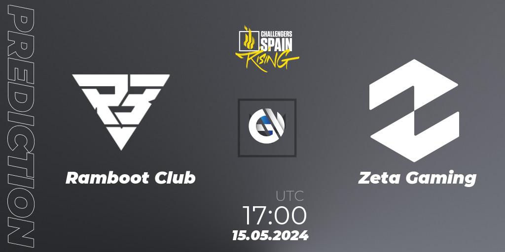 Ramboot Club - Zeta Gaming: прогноз. 15.05.2024 at 17:00, VALORANT, VALORANT Challengers 2024 Spain: Rising Split 2