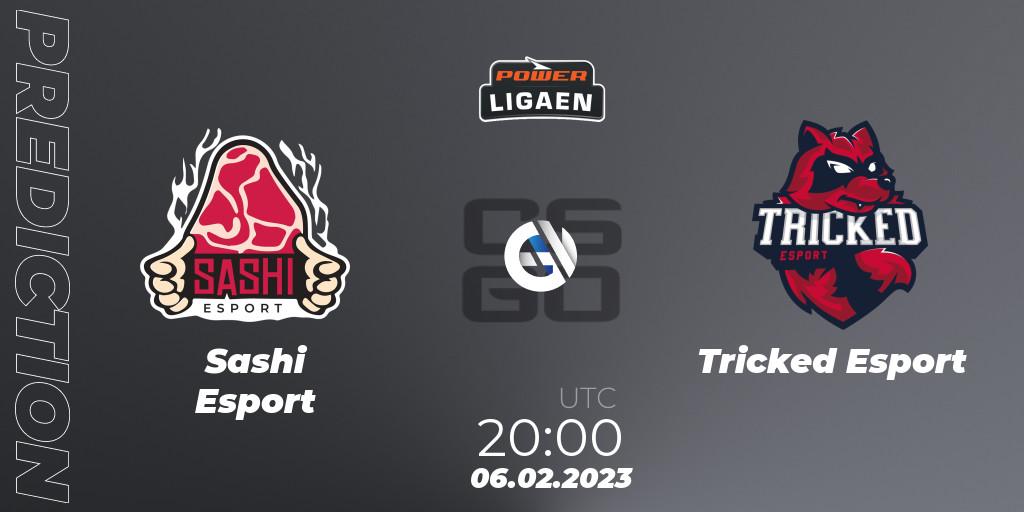  Sashi Esport - Tricked Esport: прогноз. 07.02.23, CS2 (CS:GO), Dust2.dk Ligaen Season 22