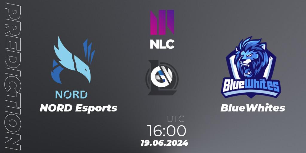 NORD Esports - BlueWhites: прогноз. 19.06.2024 at 16:00, LoL, NLC 1st Division Summer 2024