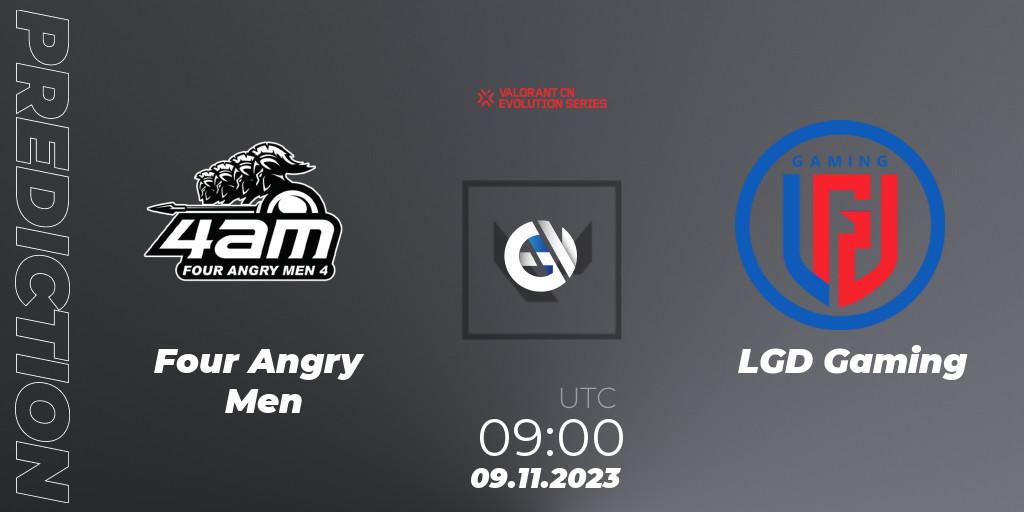 Four Angry Men - LGD Gaming: прогноз. 09.11.23, VALORANT, VALORANT China Evolution Series Act 3: Heritability - Play-In