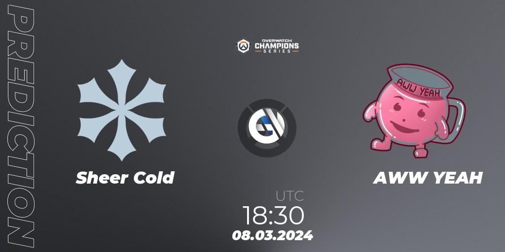 Sheer Cold - AWW YEAH: прогноз. 08.03.24, Overwatch, Overwatch Champions Series 2024 - EMEA Stage 1 Group Stage