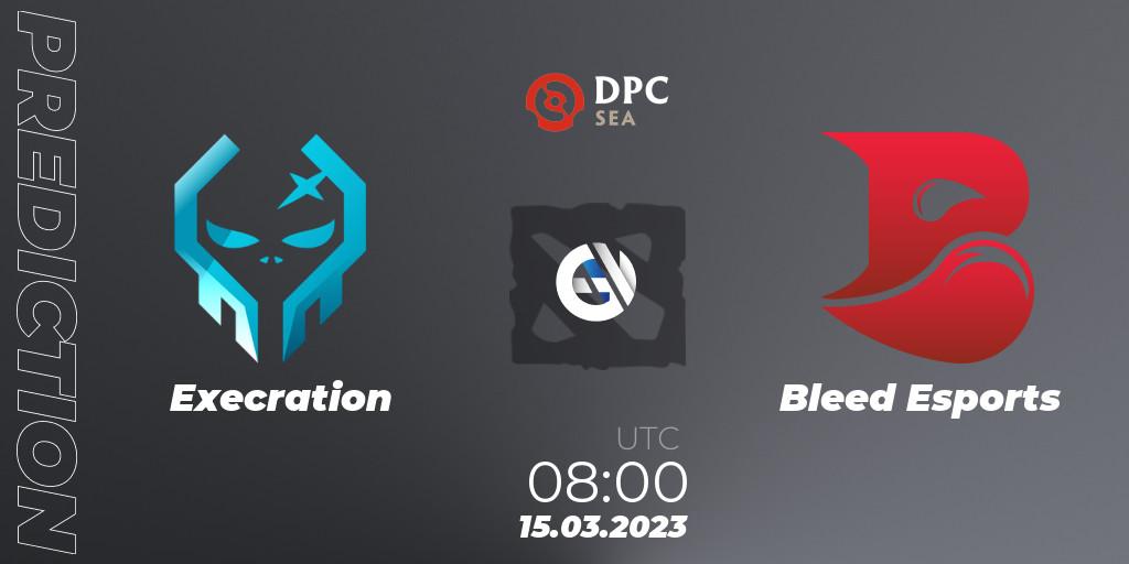 Execration - Bleed Esports: прогноз. 15.03.23, Dota 2, DPC 2023 Tour 2: SEA Division I (Upper)