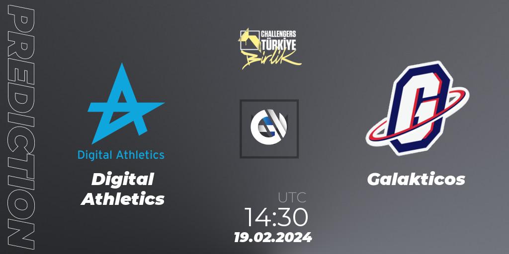 Digital Athletics - Galakticos: прогноз. 19.02.24, VALORANT, VALORANT Challengers 2024 Turkey: Birlik Split 1