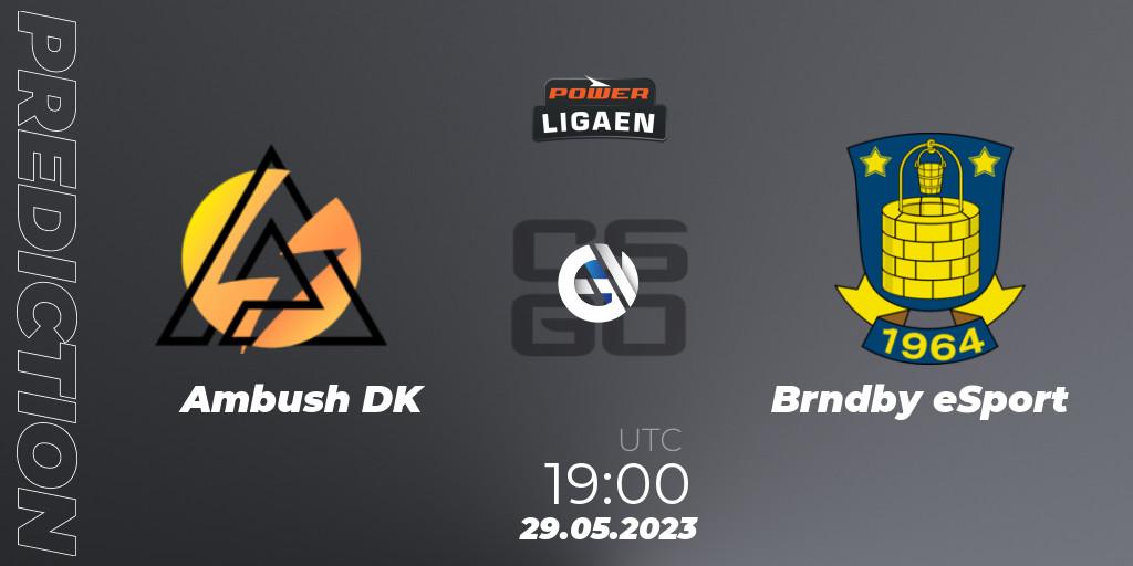 Ambush - Brøndby eSport: прогноз. 29.05.2023 at 19:00, Counter-Strike (CS2), Dust2.dk Ligaen Season 23