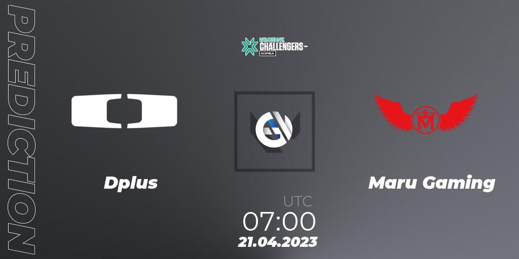 Dplus - Maru Gaming: прогноз. 21.04.2023 at 07:00, VALORANT, VALORANT Challengers 2023: Korea Split 2 - Regular League