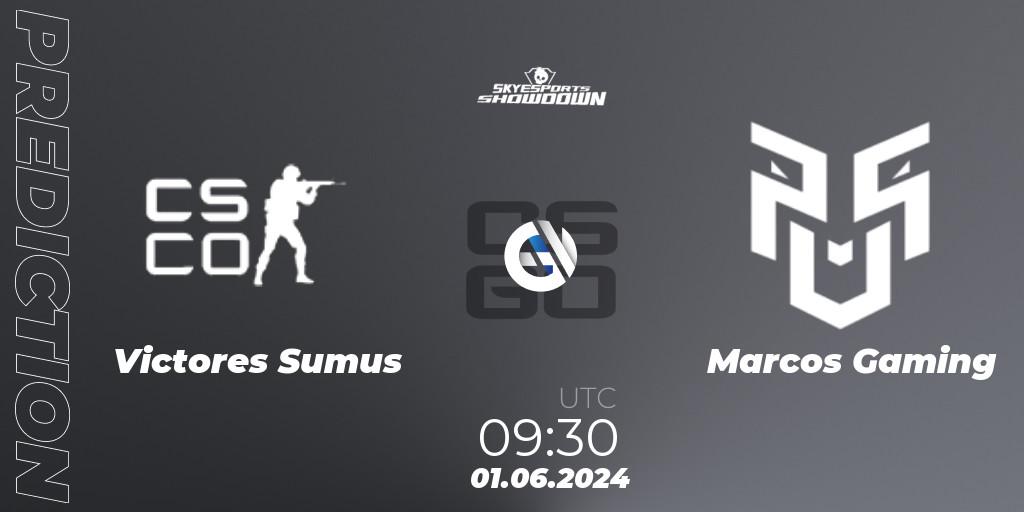 Victores Sumus - Marcos Gaming: прогноз. 01.06.2024 at 09:30, Counter-Strike (CS2), Skyesports Showdown 2024