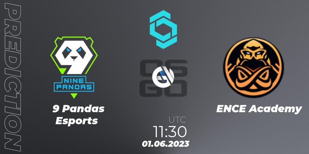 9 Pandas Esports - ENCE Academy: прогноз. 01.06.23, CS2 (CS:GO), CCT North Europe Series 5