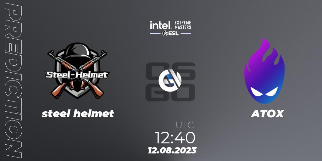 steel helmet - ATOX: прогноз. 12.08.2023 at 12:40, Counter-Strike (CS2), IEM Sydney 2023 Asia Open Qualifier 2