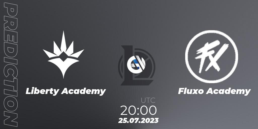 Liberty Academy - Fluxo Academy: прогноз. 25.07.2023 at 20:00, LoL, CBLOL Academy Split 2 2023 - Group Stage
