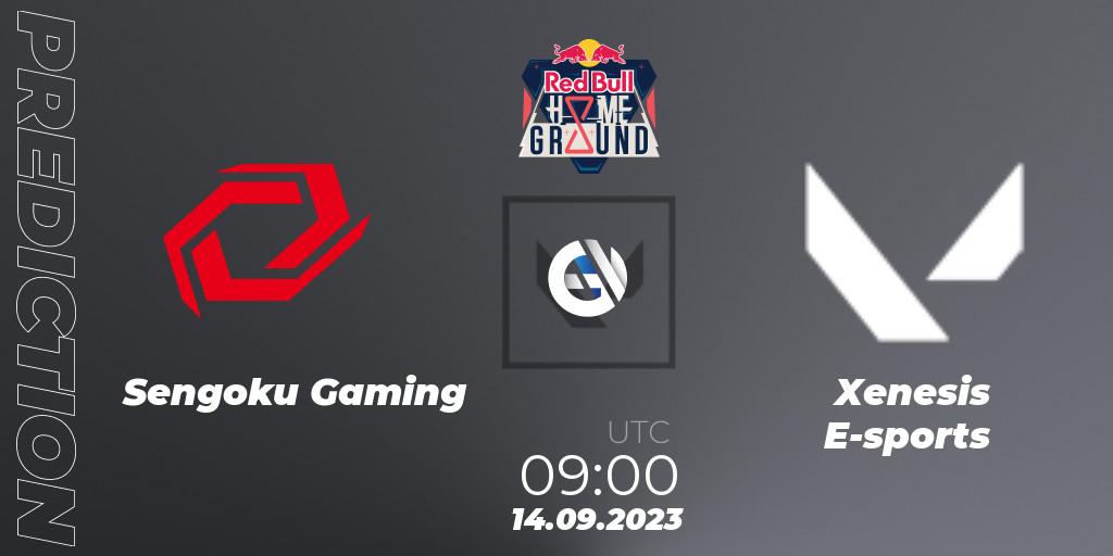 Sengoku Gaming - Xenesis E-sports: прогноз. 14.09.2023 at 09:00, VALORANT, Red Bull Home Ground #4 - Japanese Qualifier