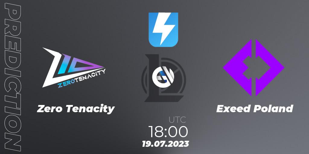 Zero Tenacity - Exeed Poland: прогноз. 05.07.2023 at 16:00, LoL, Ultraliga Season 10 2023 Regular Season