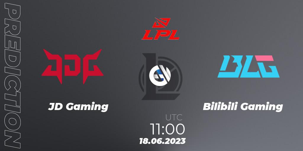 JD Gaming - Bilibili Gaming: прогноз. 18.06.2023 at 11:30, LoL, LPL Summer 2023 Regular Season