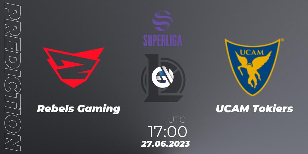 Rebels Gaming - UCAM Esports Club: прогноз. 27.06.2023 at 16:00, LoL, Superliga Summer 2023 - Group Stage