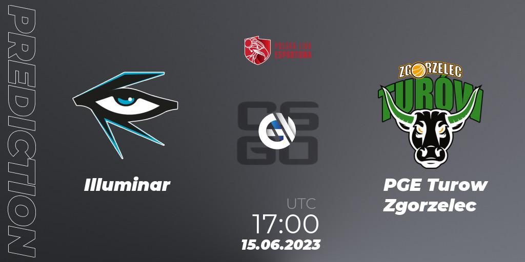Illuminar - PGE Turow Zgorzelec: прогноз. 15.06.2023 at 17:20, Counter-Strike (CS2), Polish Esports League 2023 Split 2