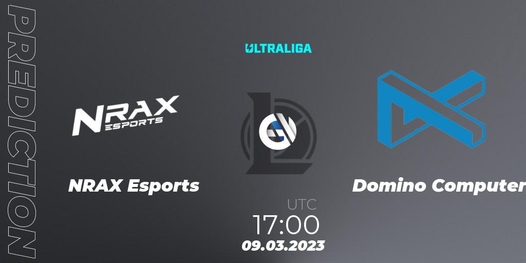 NRAX Esports - Domino Computer: прогноз. 09.03.2023 at 17:30, LoL, Ultraliga 2nd Division Season 6