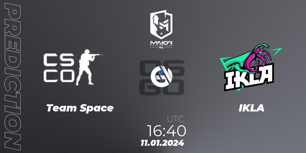 Team Space - IKLA: прогноз. 11.01.24, CS2 (CS:GO), PGL CS2 Major Copenhagen 2024 Europe RMR Open Qualifier 2
