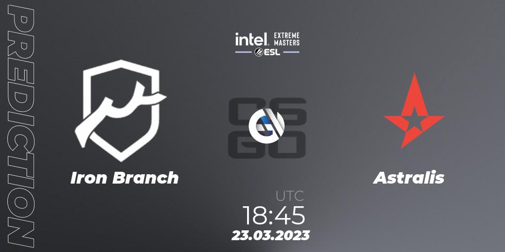 Iron Branch - Astralis: прогноз. 23.03.2023 at 18:45, Counter-Strike (CS2), IEM Dallas 2023 Europe Open Qualifier 1
