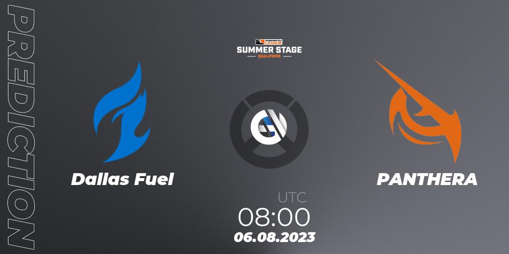 Dallas Fuel - PANTHERA: прогноз. 06.08.2023 at 08:00, Overwatch, Overwatch League 2023 - Summer Stage Qualifiers