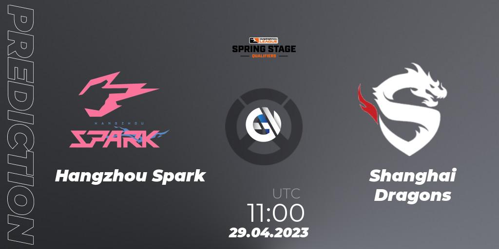 Hangzhou Spark - Shanghai Dragons: прогноз. 29.04.2023 at 12:00, Overwatch, OWL Stage Qualifiers Spring 2023 West