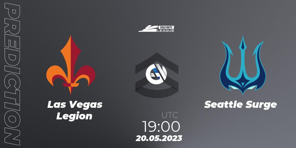 Las Vegas Legion - Seattle Surge: прогноз. 20.05.2023 at 19:00, Call of Duty, Call of Duty League 2023: Stage 5 Major Qualifiers
