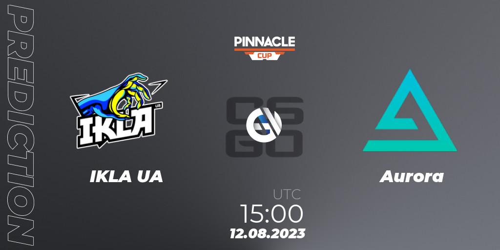 IKLA UA - Aurora: прогноз. 12.08.2023 at 15:00, Counter-Strike (CS2), Pinnacle Cup V