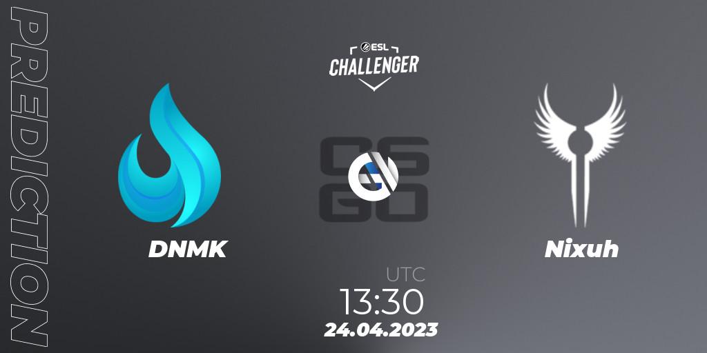 DNMK - Nixuh: прогноз. 24.04.23, CS2 (CS:GO), ESL Challenger Katowice 2023: South African Qualifier