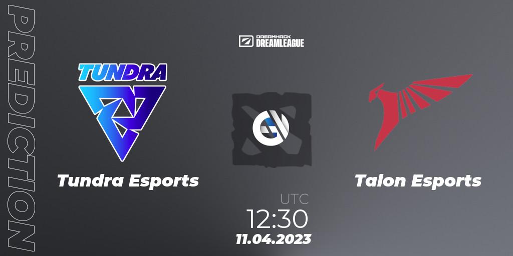 Tundra Esports - Talon Esports: прогноз. 11.04.2023 at 12:40, Dota 2, DreamLeague Season 19 - Group Stage 1