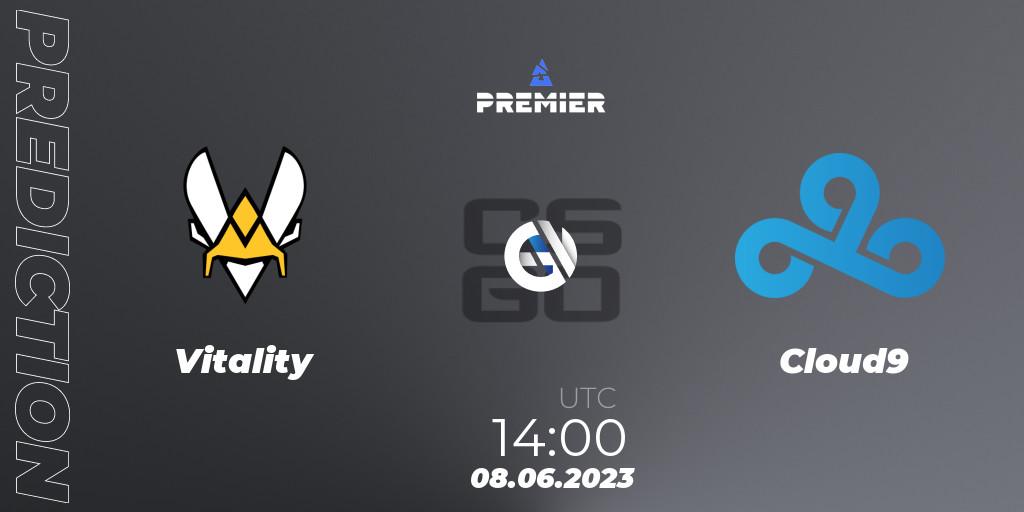 Vitality - Cloud9: прогноз. 08.06.2023 at 14:00, Counter-Strike (CS2), BLAST Premier: Spring Final 2023