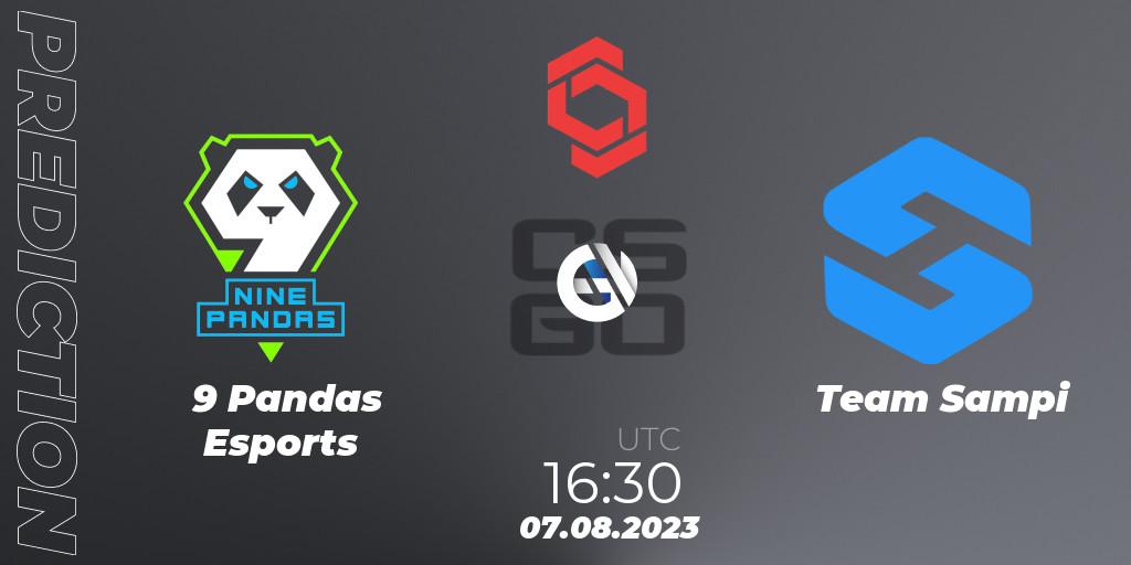 9 Pandas Esports - Team Sampi: прогноз. 07.08.2023 at 17:10, Counter-Strike (CS2), CCT Central Europe Series #7