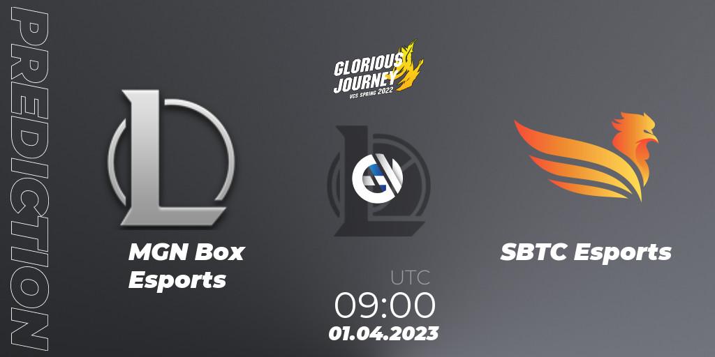 MGN Box Esports - SBTC Esports: прогноз. 01.04.23, LoL, VCS Spring 2023 - Group Stage