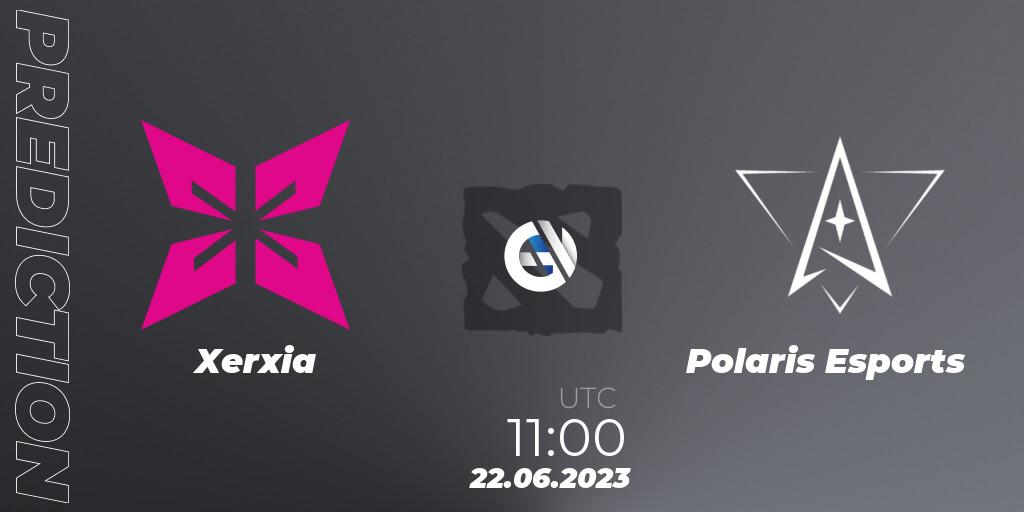 Xerxia - Polaris Esports: прогноз. 22.06.23, Dota 2, 1XPLORE Asia #1