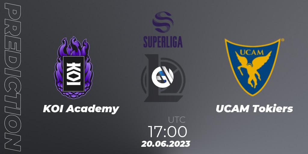 KOI Academy - UCAM Esports Club: прогноз. 20.06.2023 at 18:00, LoL, Superliga Summer 2023 - Group Stage