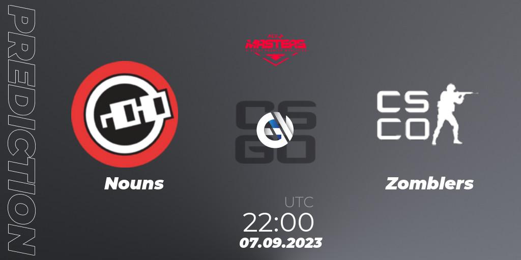 Nouns - Hound: прогноз. 07.09.2023 at 22:00, Counter-Strike (CS2), Ace North American Masters Fall 2023 - BLAST Premier Qualifier