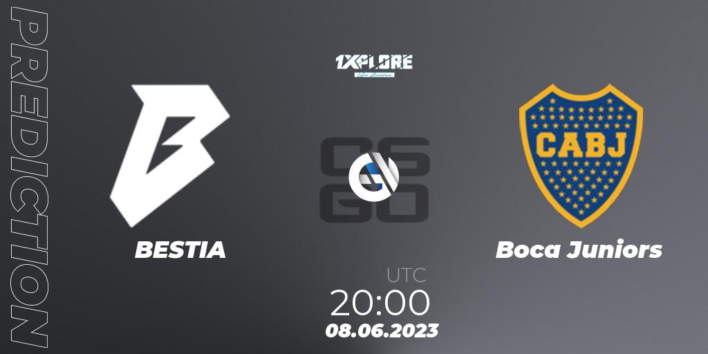 BESTIA - Boca Juniors: прогноз. 08.06.2023 at 20:00, Counter-Strike (CS2), 1XPLORE Latin America Cup 1