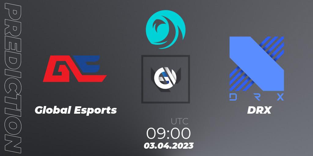 Global Esports - DRX: прогноз. 03.04.2023 at 09:00, VALORANT, VCT 2023: Pacific League